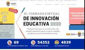 
							         Universidad Nacional Autónoma de Honduras: Inicio								  
							    