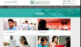 
							         Universidad Simón Bolivar - Portales								  
							    
