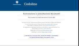 
							         Università di Pisa - Cedolino - Archiviazione e consultazione documenti								  
							    