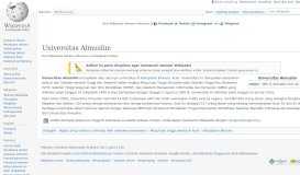 
							         Universitas Almuslim - Wikipedia bahasa Indonesia, ensiklopedia bebas								  
							    