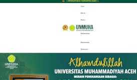 
							         Universitas Muhammadiyah Aceh – Portal Unmuha								  
							    