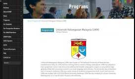 
							         Universiti Kebangsaan Malaysia (UKM) - UMAP								  
							    