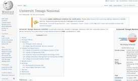 
							         Universiti Tenaga Nasional - Wikipedia								  
							    
