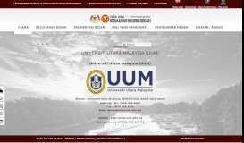 
							         Universiti Utara Malaysia (UUM) - Portal Rasmi Kerajaan Negeri Kedah								  
							    
