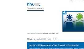 
							         Universität Düsseldorf: Startseite Portal								  
							    