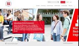 
							         Universität Hildesheim | Startseite								  
							    
