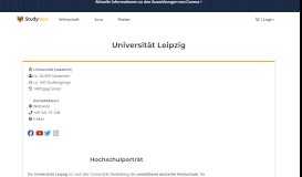 
							         Universität Leipzig - Studiengänge und Crashkurse - Studybees								  
							    