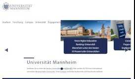 
							         Universität Mannheim								  
							    