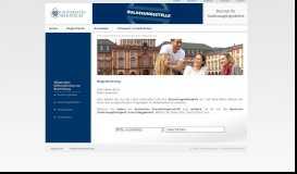 
							         Universität Mannheim - Zulassungsstelle - Registrierung								  
							    