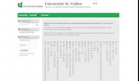 
							         Universität St. Gallen - Bezug von gebührenpflichtigen Dienstleistungen								  
							    