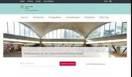 
							         Universitätsbibliothek Basel: UB Hauptbibliothek: Web of Knowledge								  
							    