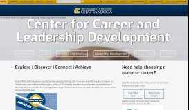 
							         University Career Services | University of Tennessee at ... - UTC.edu								  
							    