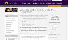 
							         University Center Operations and Event Management | University of ...								  
							    