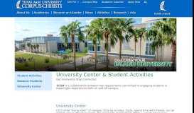 
							         University Center & Student Activities Texas A&M University-Corpus ...								  
							    