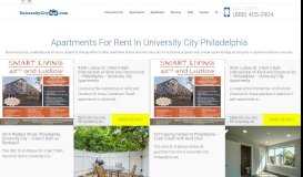 
							         University City Apt: Apartments In University City Philadelphia								  
							    