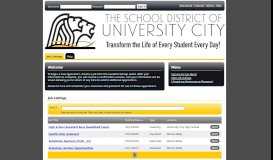 
							         University City School District - TalentEd Hire								  
							    
