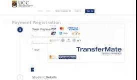 
							         University College Cork: TransferMate								  
							    