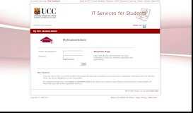 
							         University College Cork(UCC): IT Services for Students								  
							    