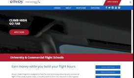
							         University & Commercial Flight Schools | Envoy Air								  
							    