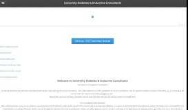 
							         University Diabetes & Endocrine Consultants - University Diabetes ...								  
							    