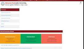 
							         University Examinations & Results :: Mohanlal Sukhadia Univerity ...								  
							    