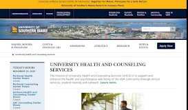 
							         University Health and Counseling Services | University of Southern ...								  
							    