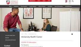 
							         University Health Center - University of Central Missouri								  
							    