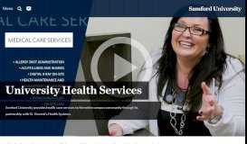 
							         University Health Services at Samford University								  
							    