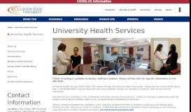 
							         University Health Services > Home - Clayton State University								  
							    