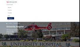 
							         University Hospital | USA Health								  
							    