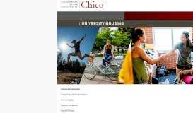 
							         University Housing – CSU, Chico								  
							    