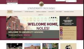 
							         University Housing / Florida State University								  
							    