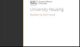 
							         University Housing Portal								  
							    