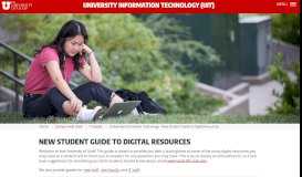 
							         University Information Technology - New Student Guide to ...								  
							    