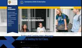 
							         University Managed Accommodation Information ... - University of Otago								  
							    