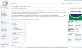 
							         University of Brasília - Wikipedia								  
							    