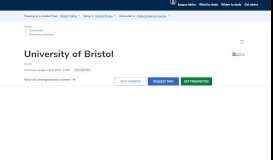 
							         University of Bristol - Complete University Guide								  
							    