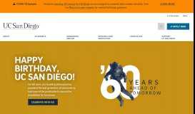 
							         University of California San Diego								  
							    