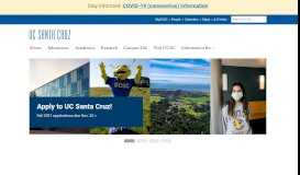 
							         University of California, Santa Cruz								  
							    