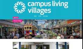 
							         university of canterbury accommodation, christchurch - Campus Living ...								  
							    