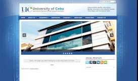 
							         University of Cebu Banilad Campus ~ University of Cebu								  
							    