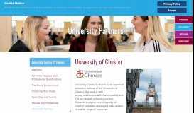 
							         University of Chester - St Helens College								  
							    