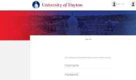 
							         University of Dayton								  
							    