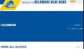 
							         University of Delaware Athletics - Official Athletics Website								  
							    