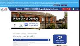 
							         University of Dundee courses and application information - Nigeria								  
							    