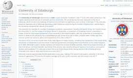 
							         University of Edinburgh - Wikipedia								  
							    