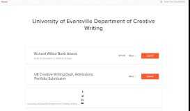 
							         University of Evansville Department of Creative Writing Submission ...								  
							    