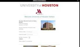 
							         University of Houston Hotels - Campus Travel Management								  
							    