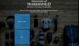 
							         University of Huddersfield ~ SiSo Student Network								  
							    