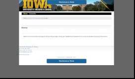 
							         University of Iowa - StarRez Portal - Home								  
							    